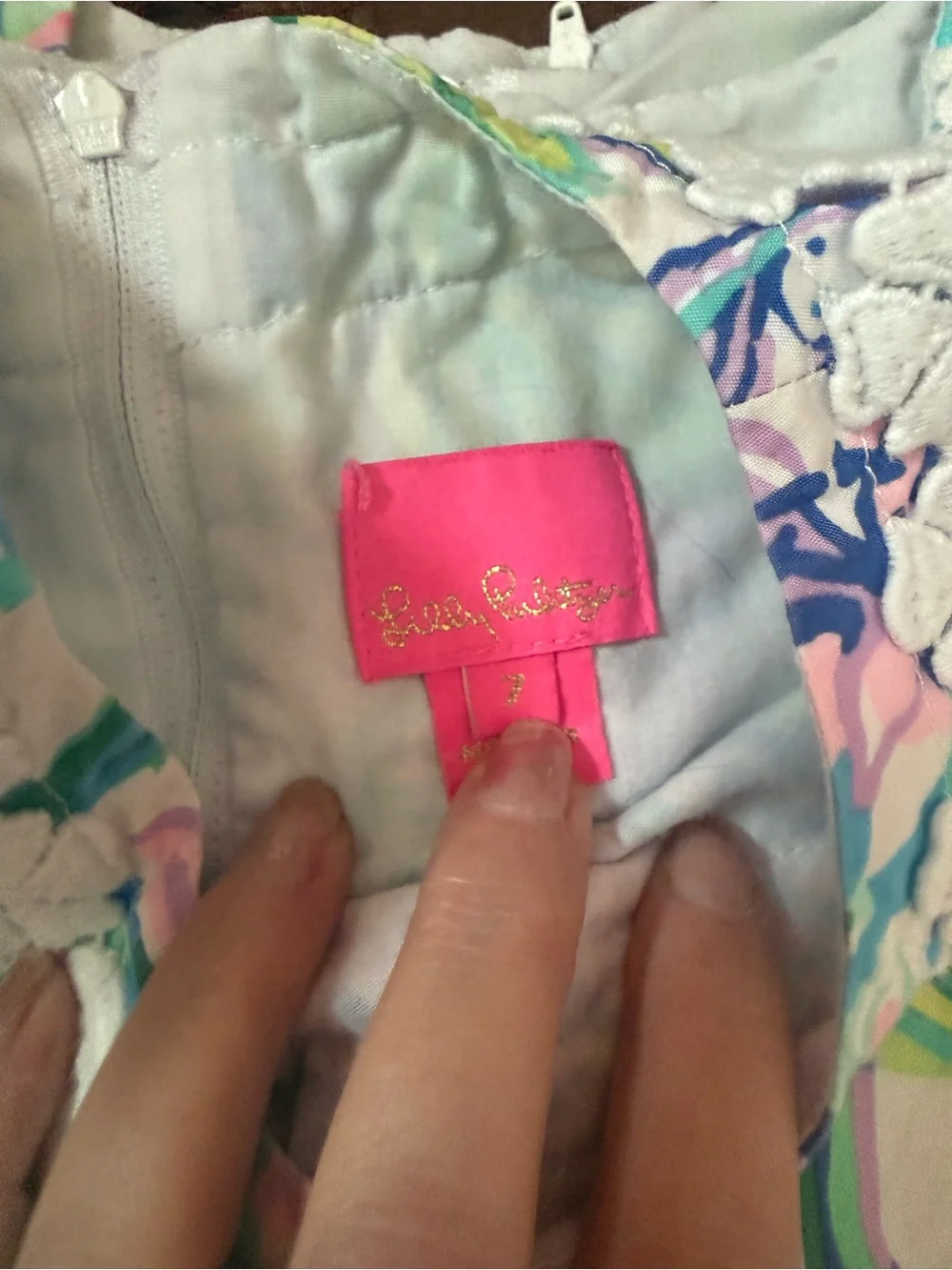 Lilly Pulitzer Mermaid Sundress in Lilac, Blue and Green